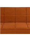 SOFÁ-CAMA NARANJA MADERA DECORACIÓN 175 X 84 X 73 CM