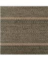 ALFOMBRA NATURAL-VERDE YUTE-ALGODÓN 80 X 150 CM