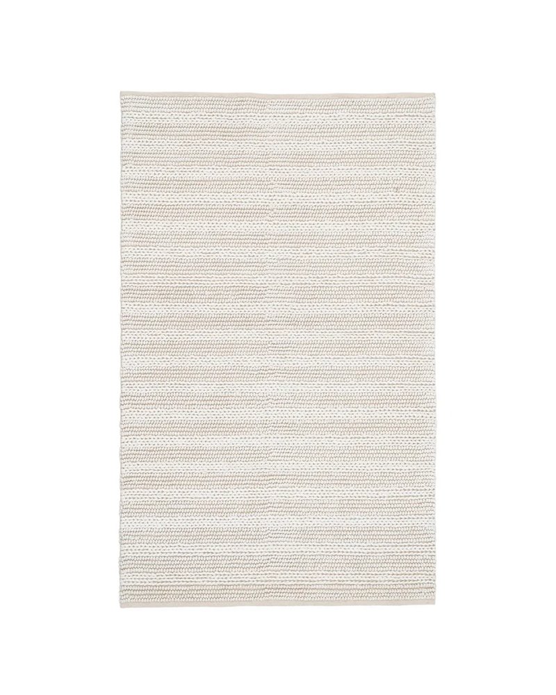 ALFOMBRA CREMA TEJIDO DECORACIÓN 250 X 350 CM ALFOMBRA CREMA TEJIDO DECORACIÓN 250 X 350 CM