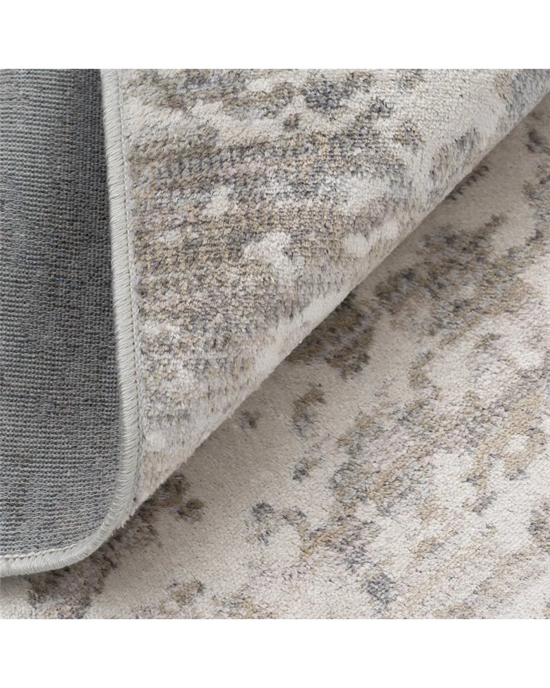 ALFOMBRA GRIS VISCOSA 160 X 230 CM