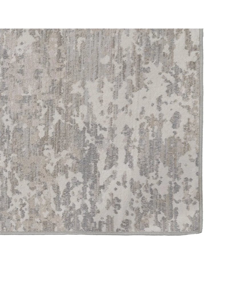 ALFOMBRA GRIS VISCOSA 160 X 230 CM