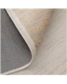 ALFOMBRA GEOMÉTRICO CREMA VISCOSA 160 X 230 CM