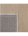 ALFOMBRA GEOMÉTRICO CREMA VISCOSA 160 X 230 CM