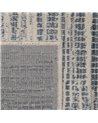 ALFOMBRA BEIGE-AZUL VISCOSA 160 X 230 CM