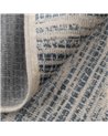 ALFOMBRA BEIGE-AZUL VISCOSA 200 X 300 CM