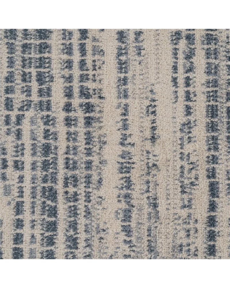 ALFOMBRA BEIGE-AZUL VISCOSA 200 X 300 CM