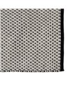 ALFOMBRA BLANCO-NEGRO TEJIDO DECORACIÓN 200 X 300 CM