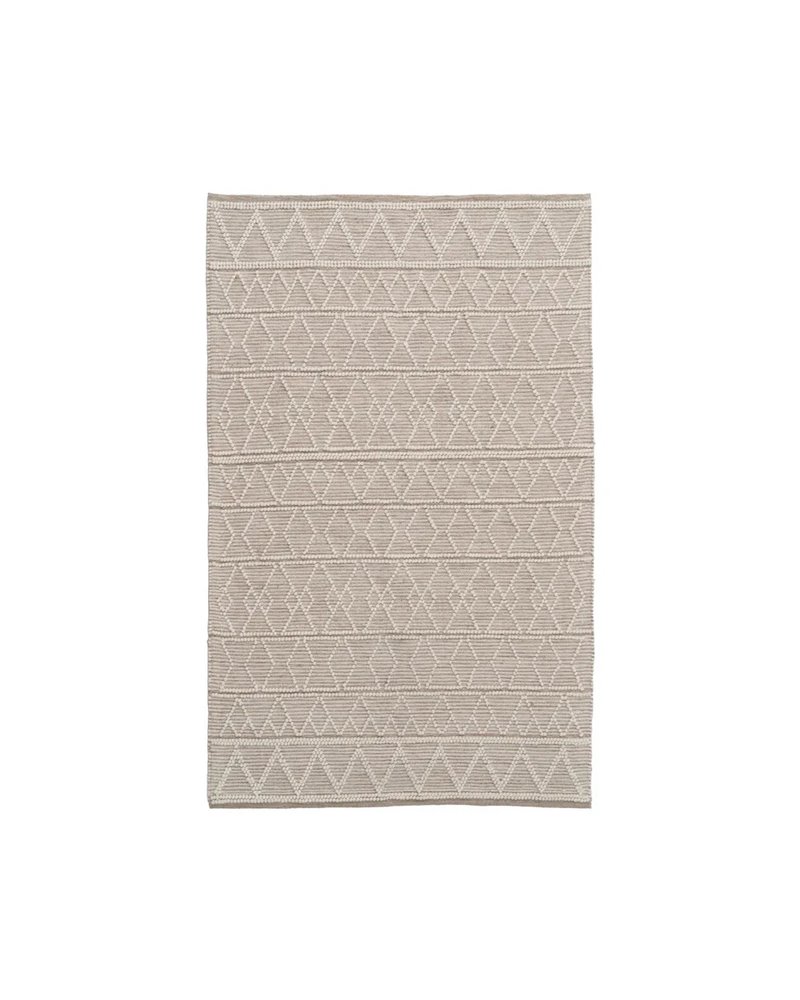 ALFOMBRA CREMA TEJIDO DECORACIÓN 160 X 230 CM ALFOMBRA CREMA TEJIDO DECORACIÓN 160 X 230 CM
