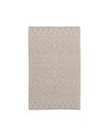 ALFOMBRA CREMA TEJIDO DECORACIÓN 160 X 230 CM