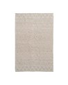ALFOMBRA CREMA TEJIDO DECORACIÓN 200 X 300 CM