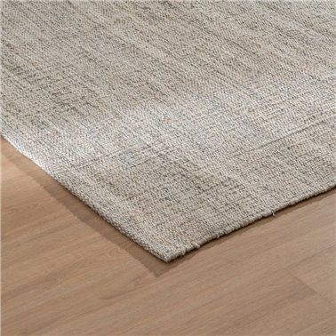 ALFOMBRA GRIS TEJIDO...