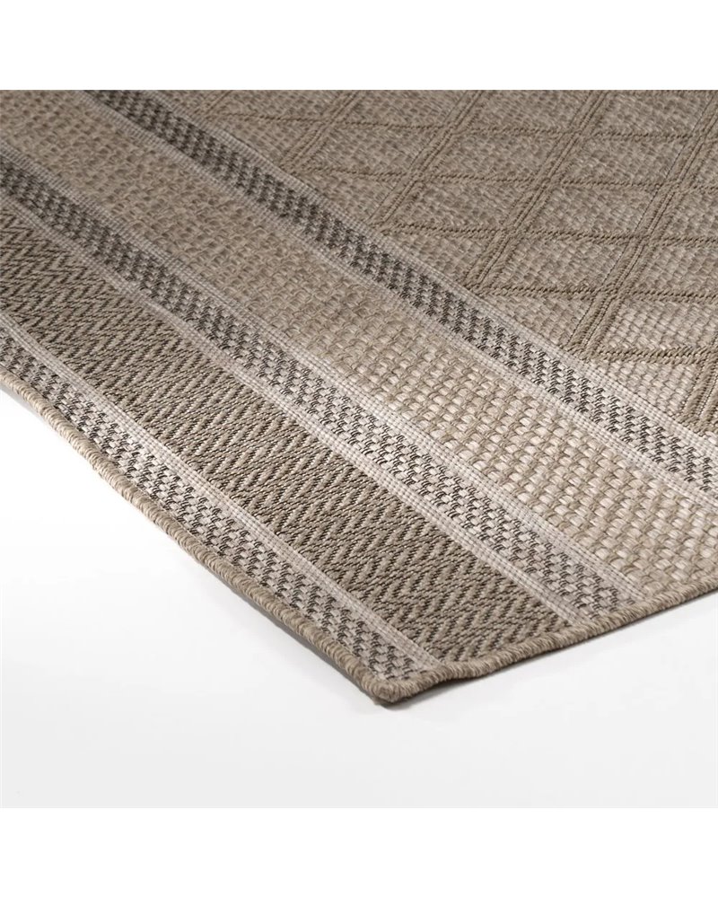 ALFOMBRA ROMBOS POLIPROPILENO 160 X 230 CM