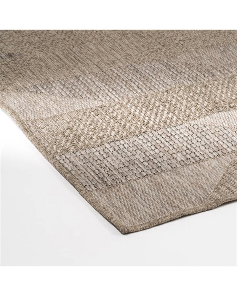 ALFOMBRA MARRÓN POLIPROPILENO 240 X 330 CM