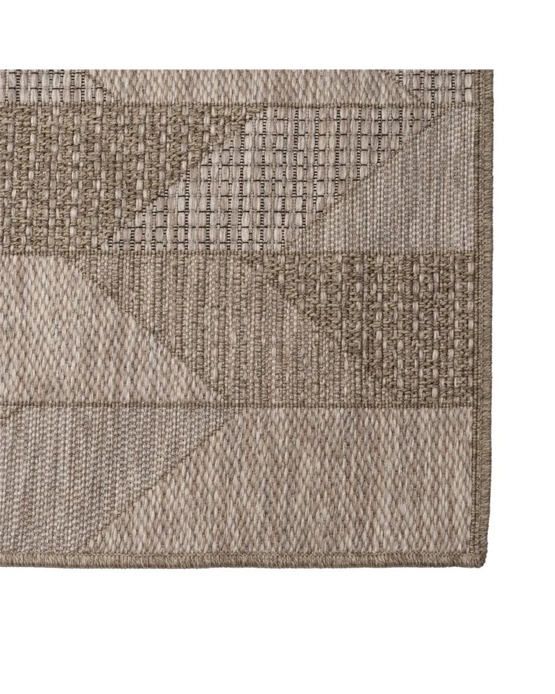 ALFOMBRA MARRÓN POLIPROPILENO 240 X 330 CM