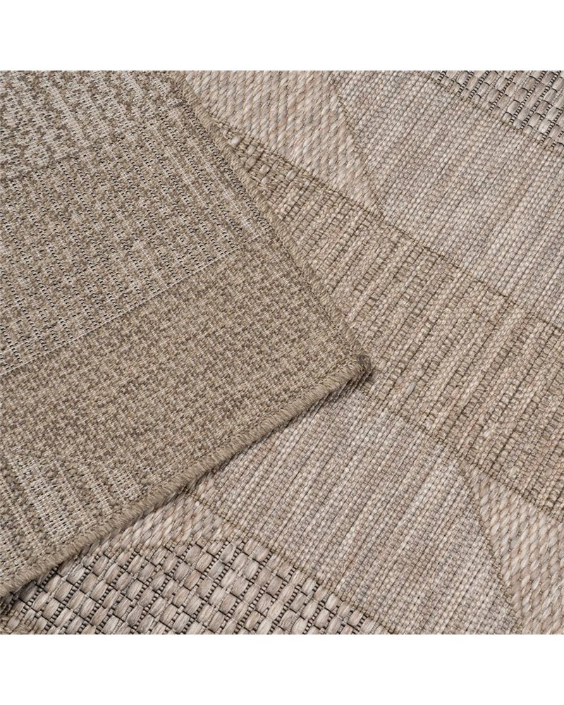 ALFOMBRA MARRÓN POLIPROPILENO 240 X 330 CM