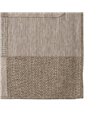 ALFOMBRA MARRÓN POLIPROPILENO 160 X 230 CM