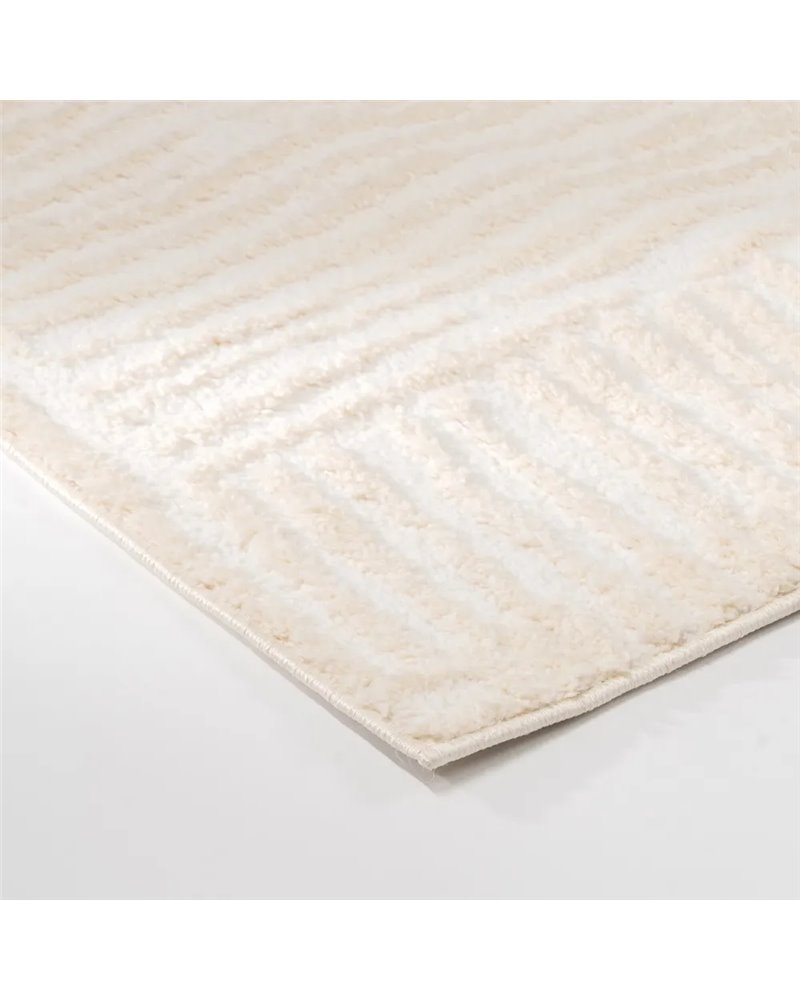 ALFOMBRA BEIGE 60%POLIÉSTER- 40% JUTE 160 X 230 CM