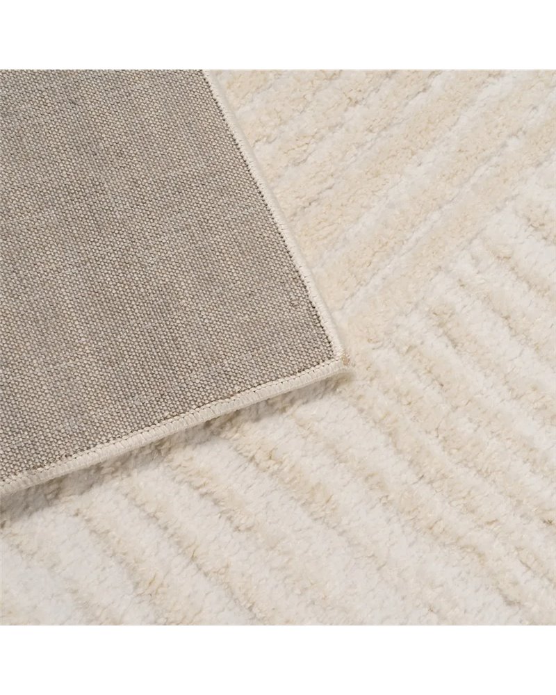 ALFOMBRA BEIGE 60%POLIÉSTER- 40% JUTE 160 X 230 CM