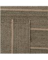 ALFOMBRA NATURAL-VERDE YUTE-ALGODÓN 200 X 300 CM