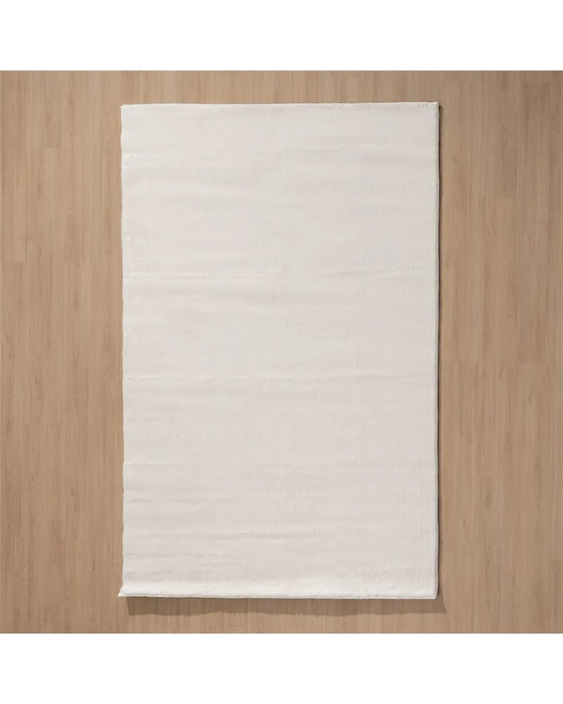ALFOMBRA BLANCO POLIESTER 160 X 2,70 X 230 CM ALFOMBRA BLANCO POLIESTER 160 X 2,70 X 230 CM
