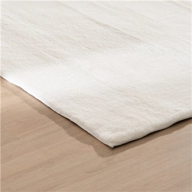 ALFOMBRA BLANCO POLIESTER...