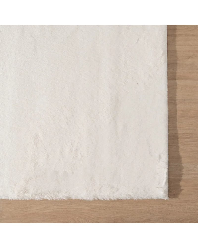ALFOMBRA BLANCO POLIESTER 160 X 2,70 X 230 CM