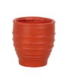 MACETERO TERRACOTA RESINA DECORACIÓN 49,30 X 49,30 X 51 CM