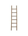 ESCALERA NATURAL MADERA DECORACIÓN 48 X 5 X 189 CM