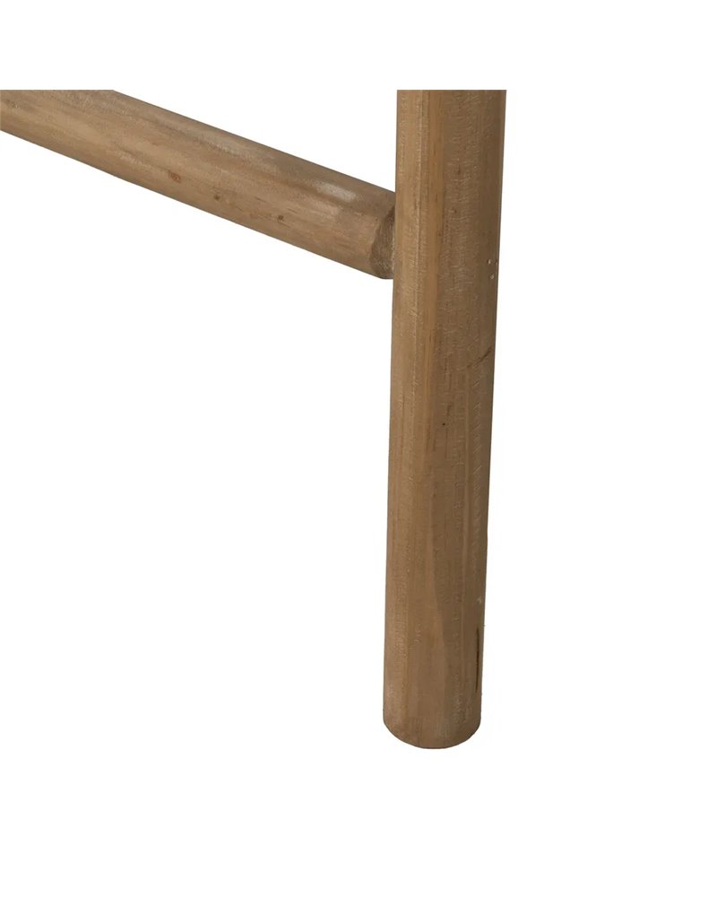 ESCALERA NATURAL MADERA DECORACIÓN 48 X 5 X 189 CM