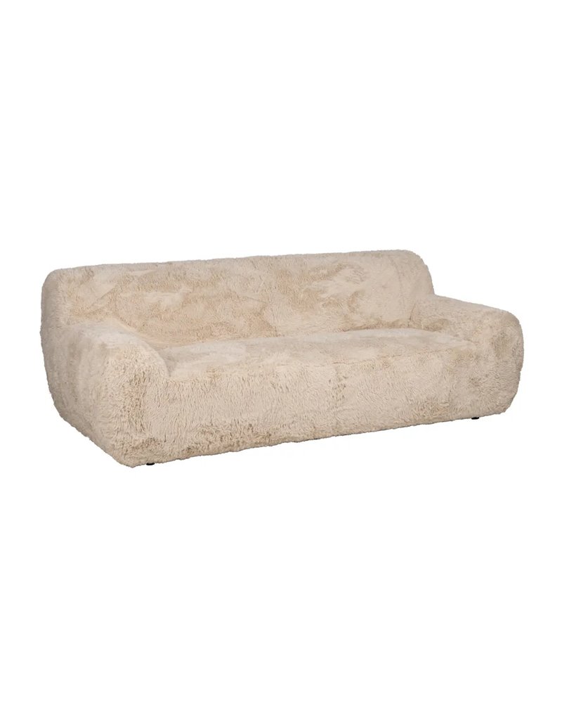 SOFÁ 3 PLAZAS BEIGE TEJIDO 240 X 107 X 79,50 CM