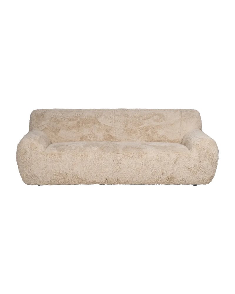 SOFÁ 3 PLAZAS BEIGE TEJIDO 240 X 107 X 79,50 CM