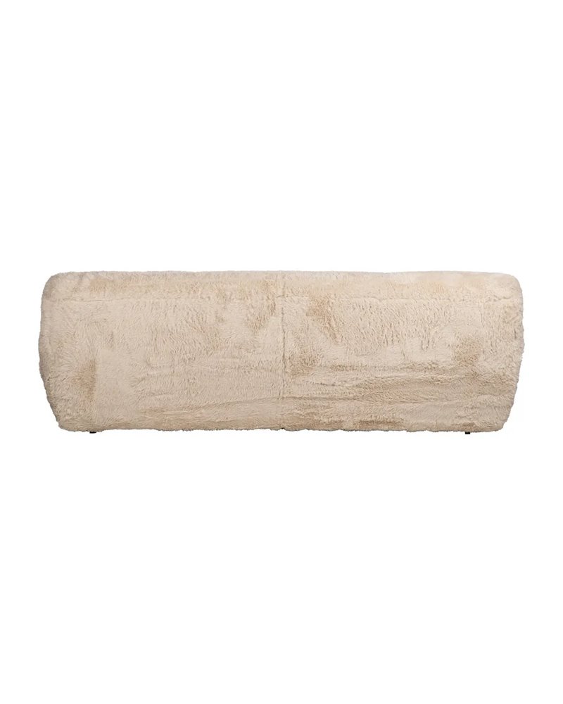 SOFÁ 3 PLAZAS BEIGE TEJIDO 240 X 107 X 79,50 CM