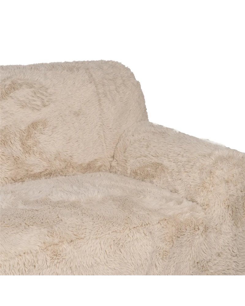 SOFÁ 3 PLAZAS BEIGE TEJIDO 240 X 107 X 79,50 CM