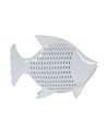 FIGURA PEZ BLANCO METAL 39 X 5 X 29 CM
