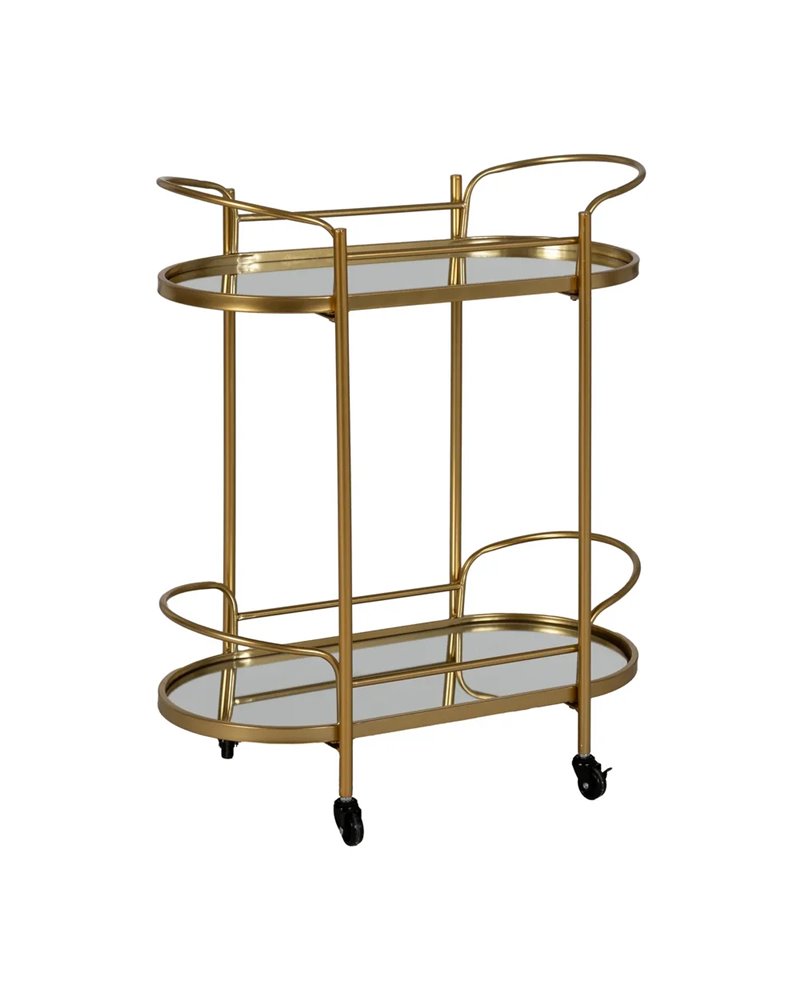 CAMARERA DORADO METAL DECORACIÓN 65,50 X 33 X 80 CM