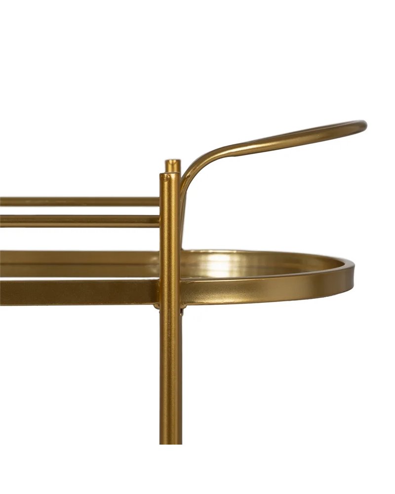 CAMARERA DORADO METAL DECORACIÓN 65,50 X 33 X 80 CM