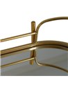 CAMARERA DORADO METAL DECORACIÓN 65,50 X 33 X 80 CM