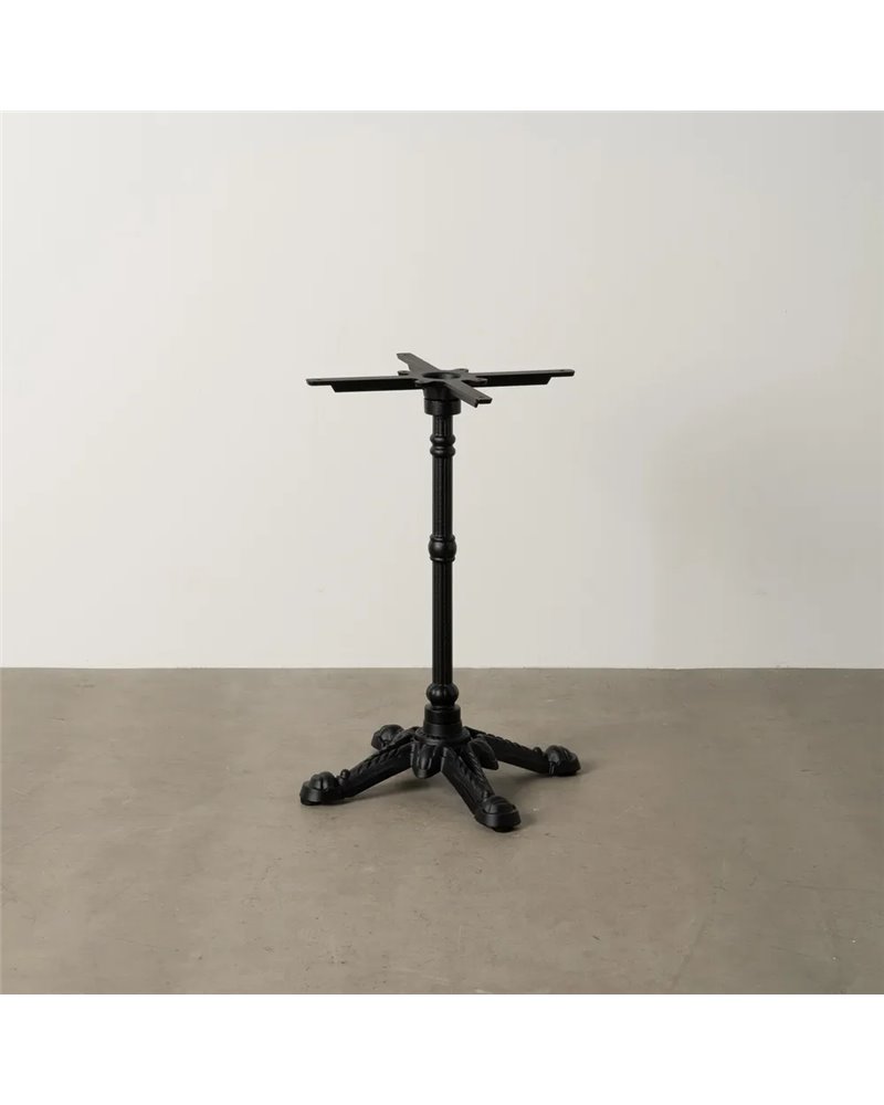 PATAS PARA MESA NEGRO HIERRO SALÓN 54 X 54 X 72 CM