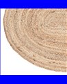 ALFOMBRA NATURAL YUTE DECORACIÓN 170 X 70 CM