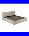 CAMA CANAPÉ BEIGE TEJIDO DORMITORIO 196 X 215 X 96 CM