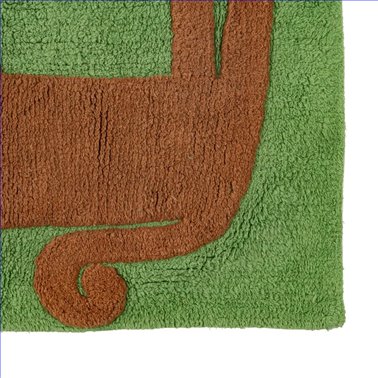 ALFOMBRA ANIMALES VERDE...