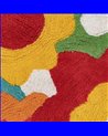 ALFOMBRA FLORES ALGODÓN INFANTIL 100 CM