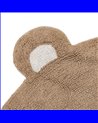 ALFOMBRA OSO MARRÓN ALGODÓN INFANTIL 100 CM