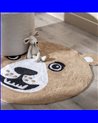 ALFOMBRA OSO MARRÓN ALGODÓN INFANTIL 100 CM
