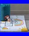 ALFOMBRA ALGODÓN INFANTIL DORMITORIO 135 X 100 CM