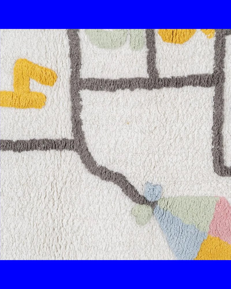 ALFOMBRA ALGODÓN INFANTIL DORMITORIO 175 X 90 CM