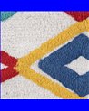 ALFOMBRA ÉTNICO ALGODÓN INFANTIL 175 X 90 CM