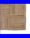 ALFOMBRA NATURAL YUTE DECORACIÓN 170 X 70 CM