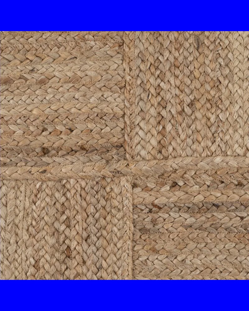 ALFOMBRA NATURAL YUTE DECORACIÓN 170 X 70 CM