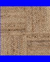 ALFOMBRA NATURAL YUTE DECORACIÓN 170 X 70 CM